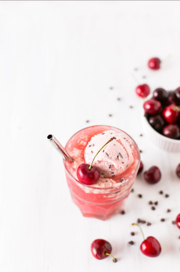 Cherry Ice Cream Float